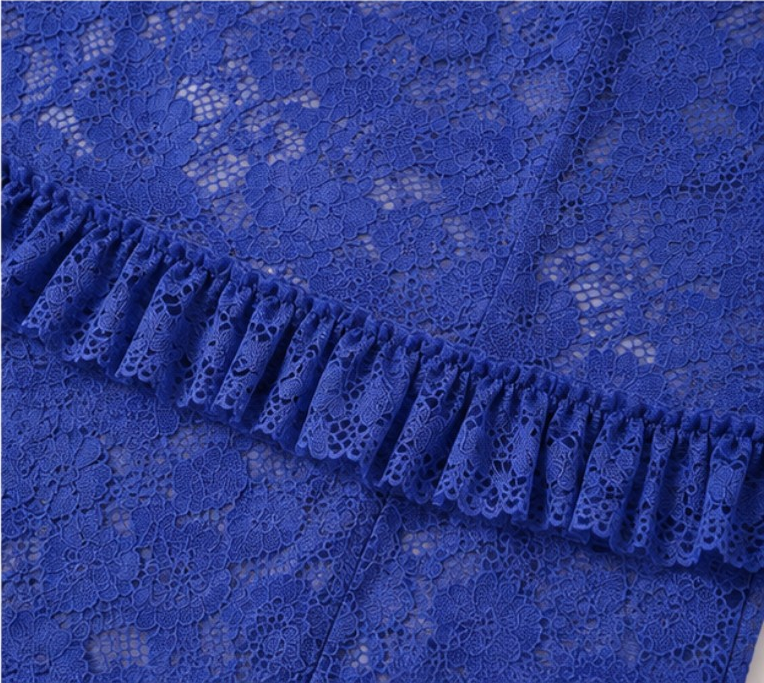 Tiered Lace Ruffle Babydoll