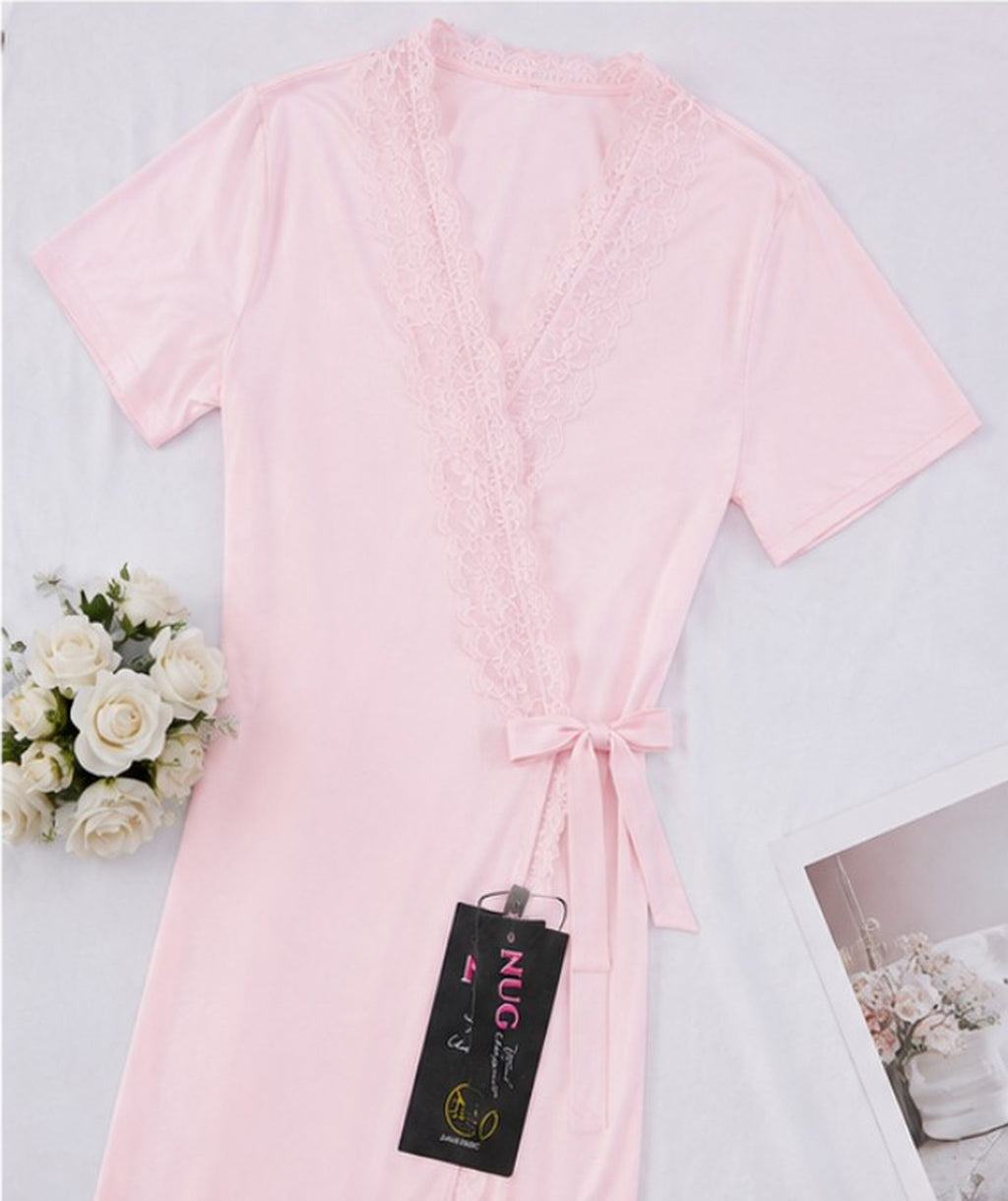 Rosa Tenera Robe & Gown Set