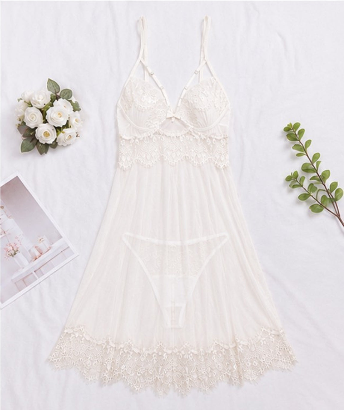 Avorio Sposa Babydoll