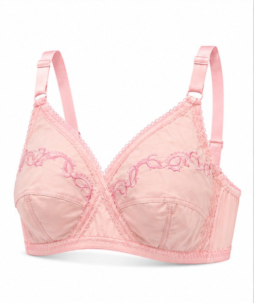 X Over Cotton Bra