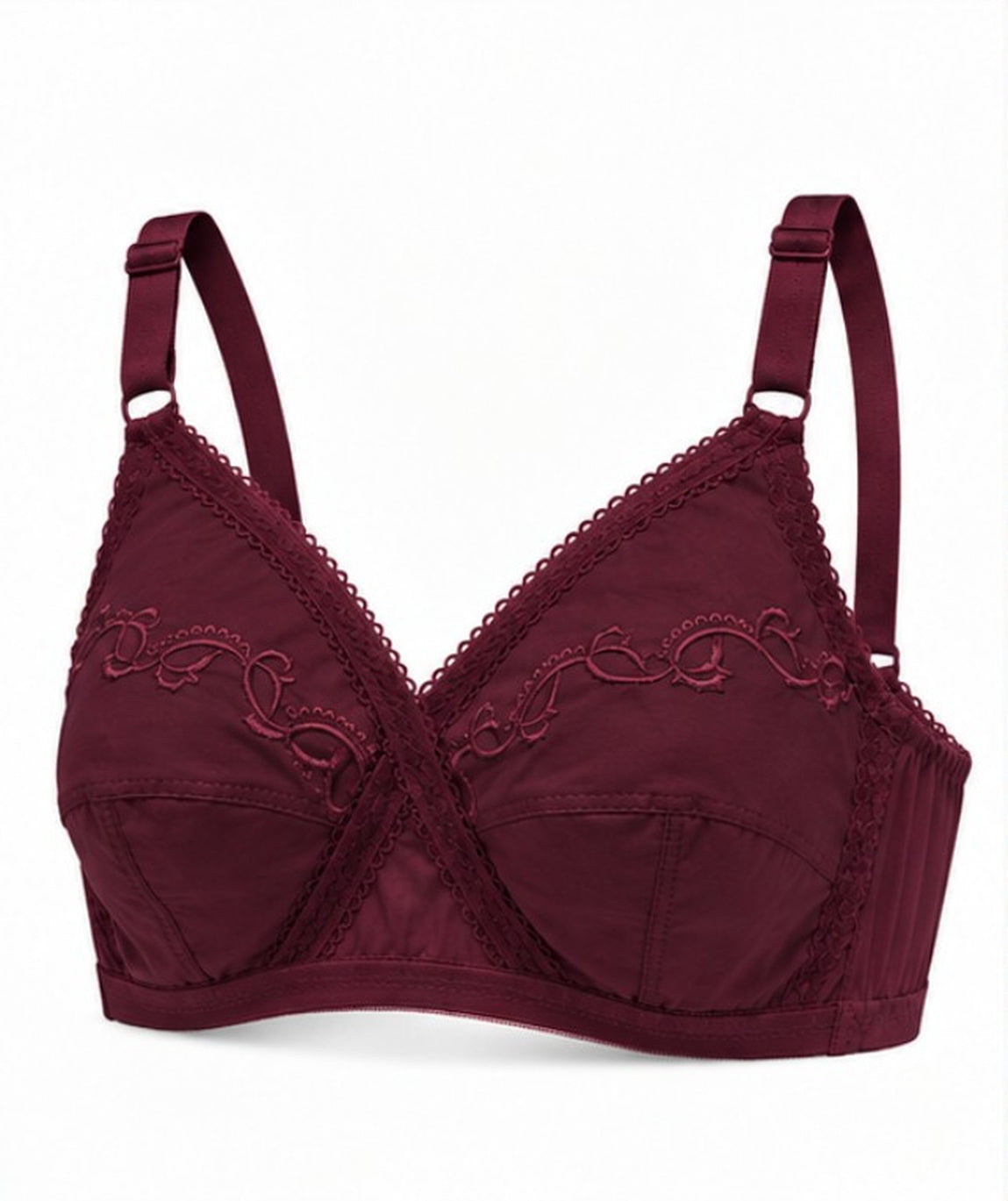 X Over Cotton Bra