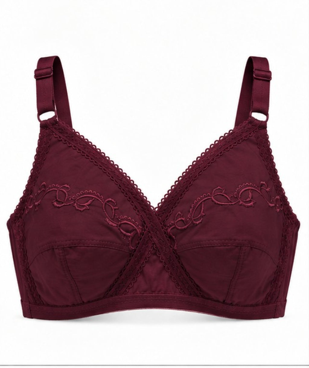 X Over Cotton Bra