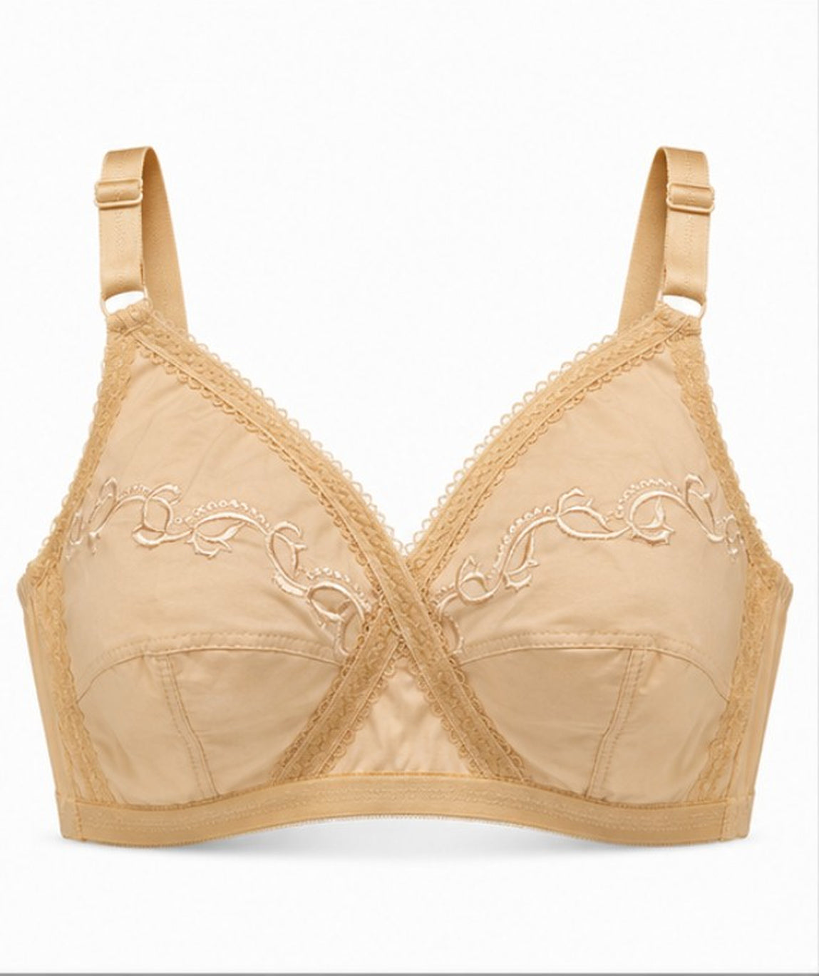 X Over Cotton Bra
