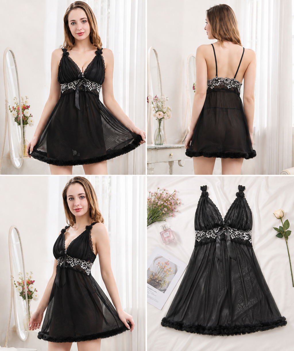 Piuma Nera Babydoll