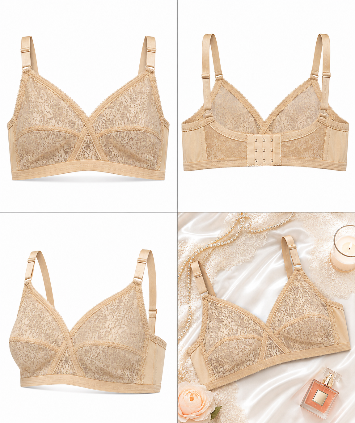 Breathable Net Bra