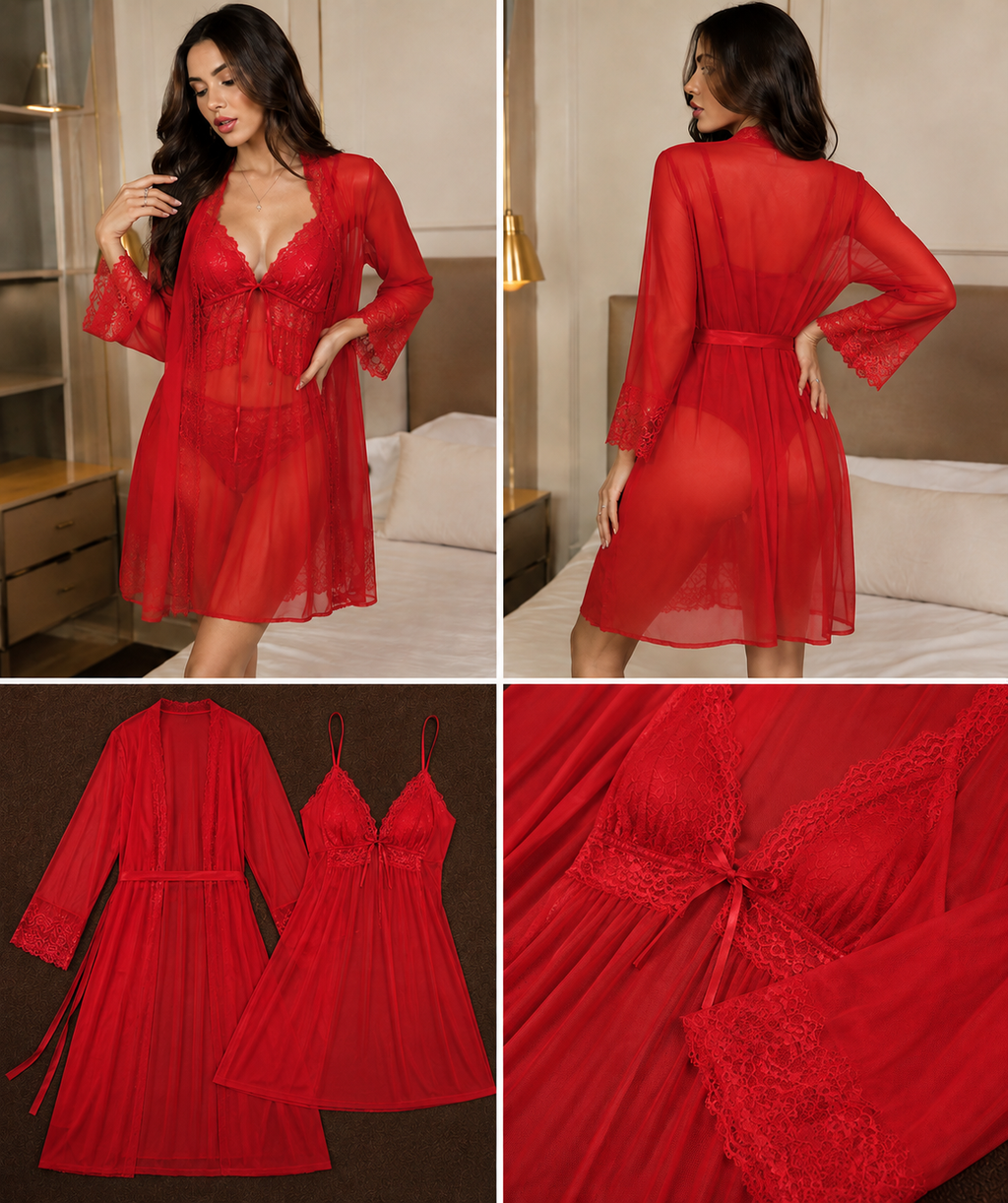 Fiamma Rossa Robe Set