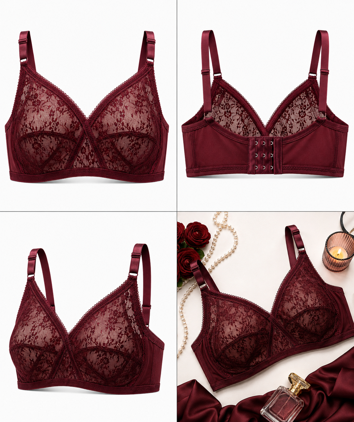 Breathable Net Bra